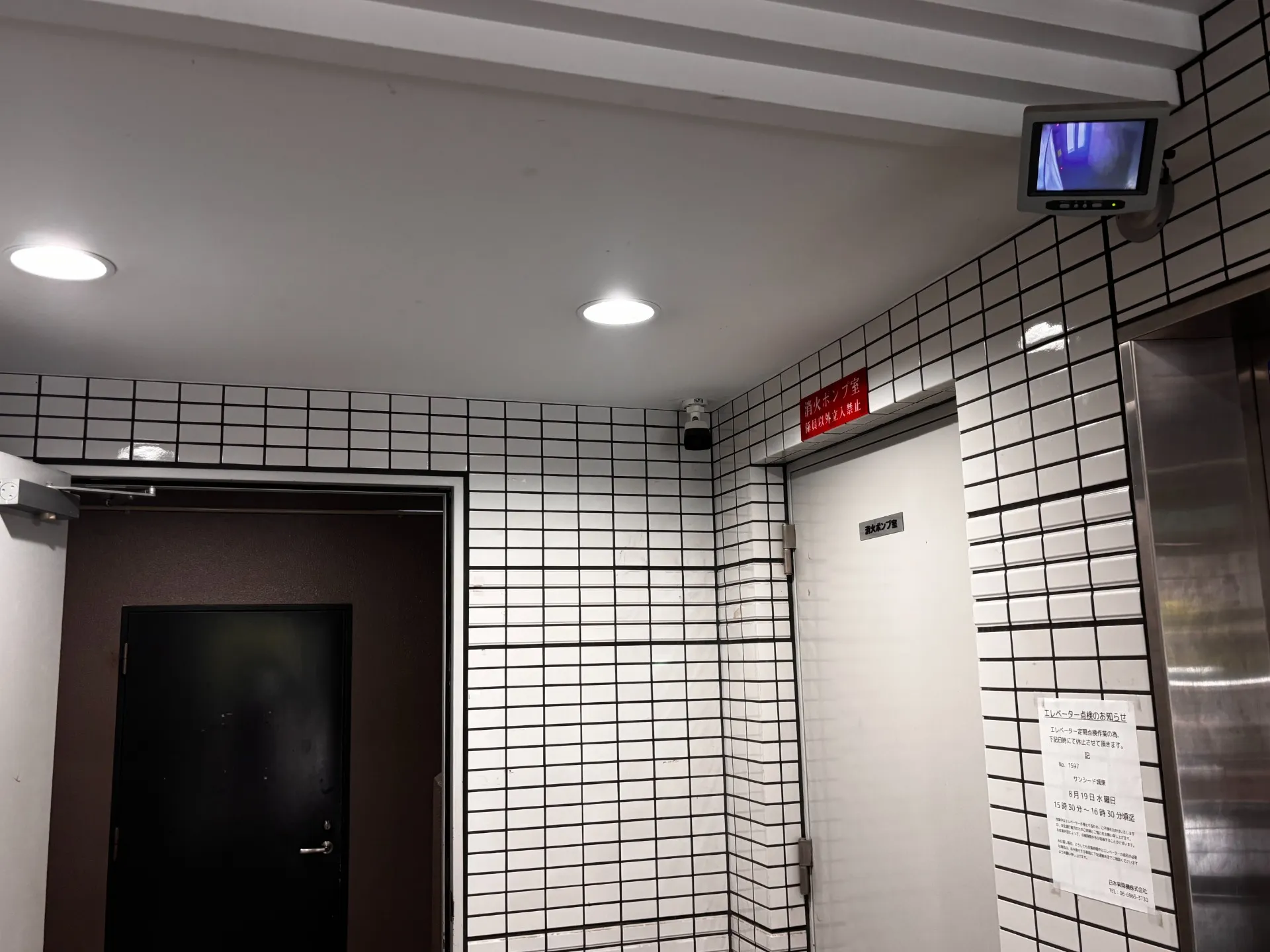 【大阪府城東区】エレベーター前